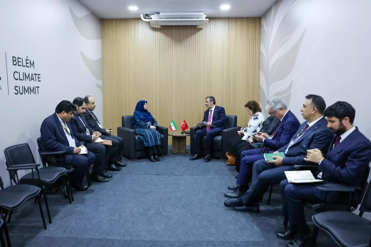 Cevdet Yılmaz Brezilya\'da İklim Konferansı\'nda