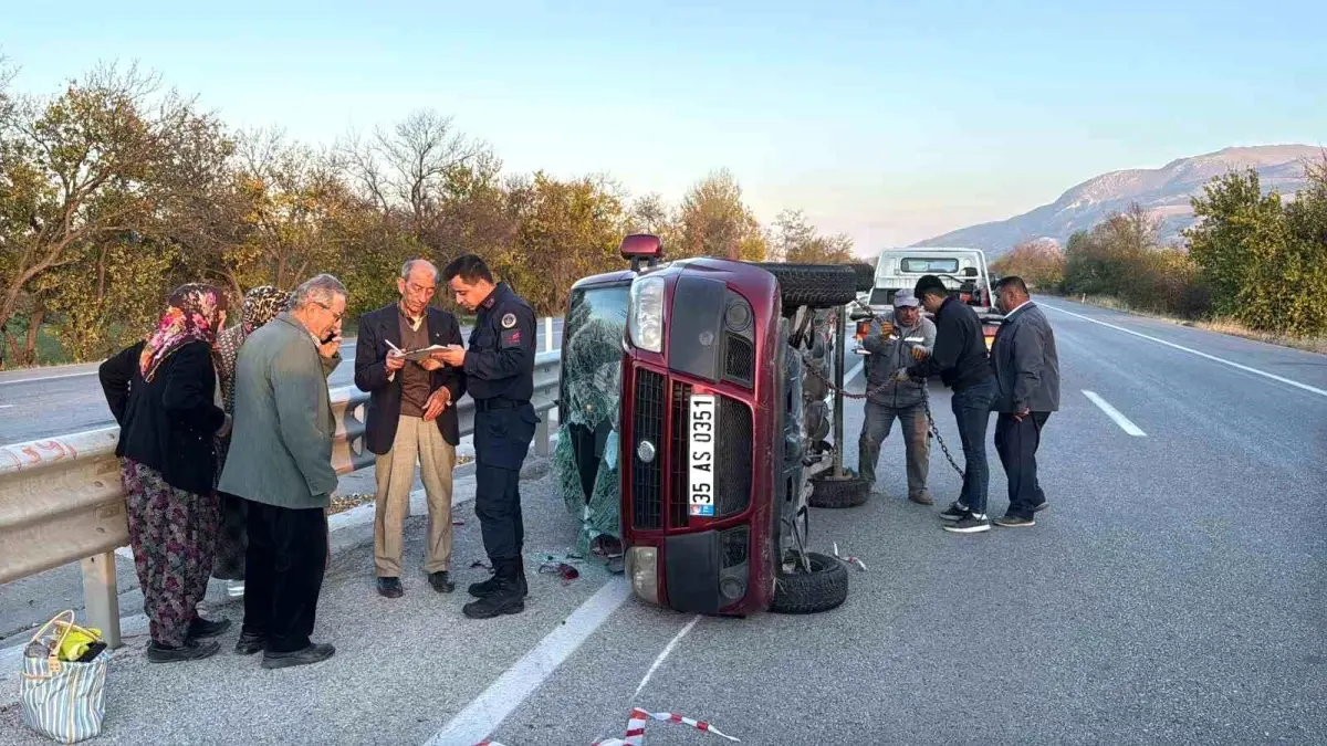 Afyonkarahisar\'da Kaza: Yaralı Yok