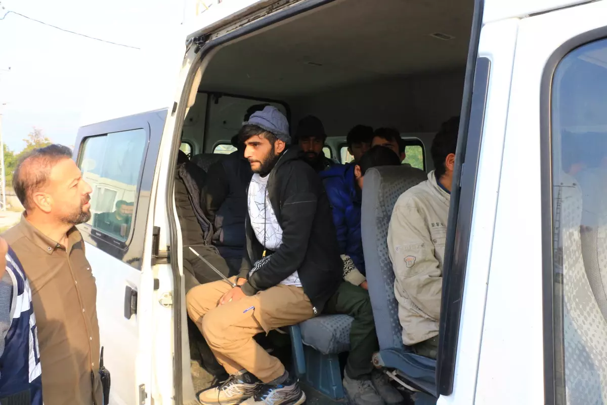 Tokat\'ta 11 Kaçak Göçmen Yakalandı