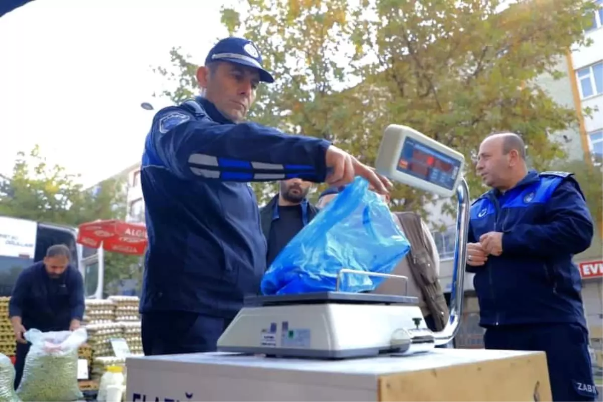 Elazığ\'da Semt Pazarlarına Denetim