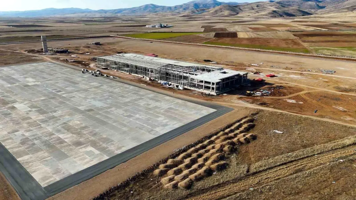 Gümüşhane\'de Havalimanı İnşaatı İlerliyor