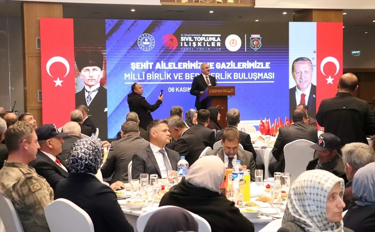 İçişleri Bakan Yardımcısı Münir Karaloğlu, Erzurum\'da konuştu Açıklaması