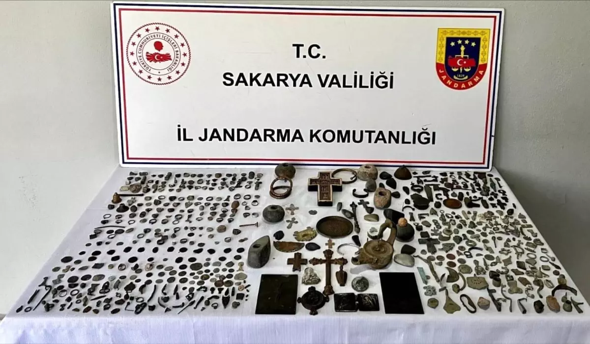 Sakarya\'da Tarihi Eser Kaçakçılığı Operasyonu