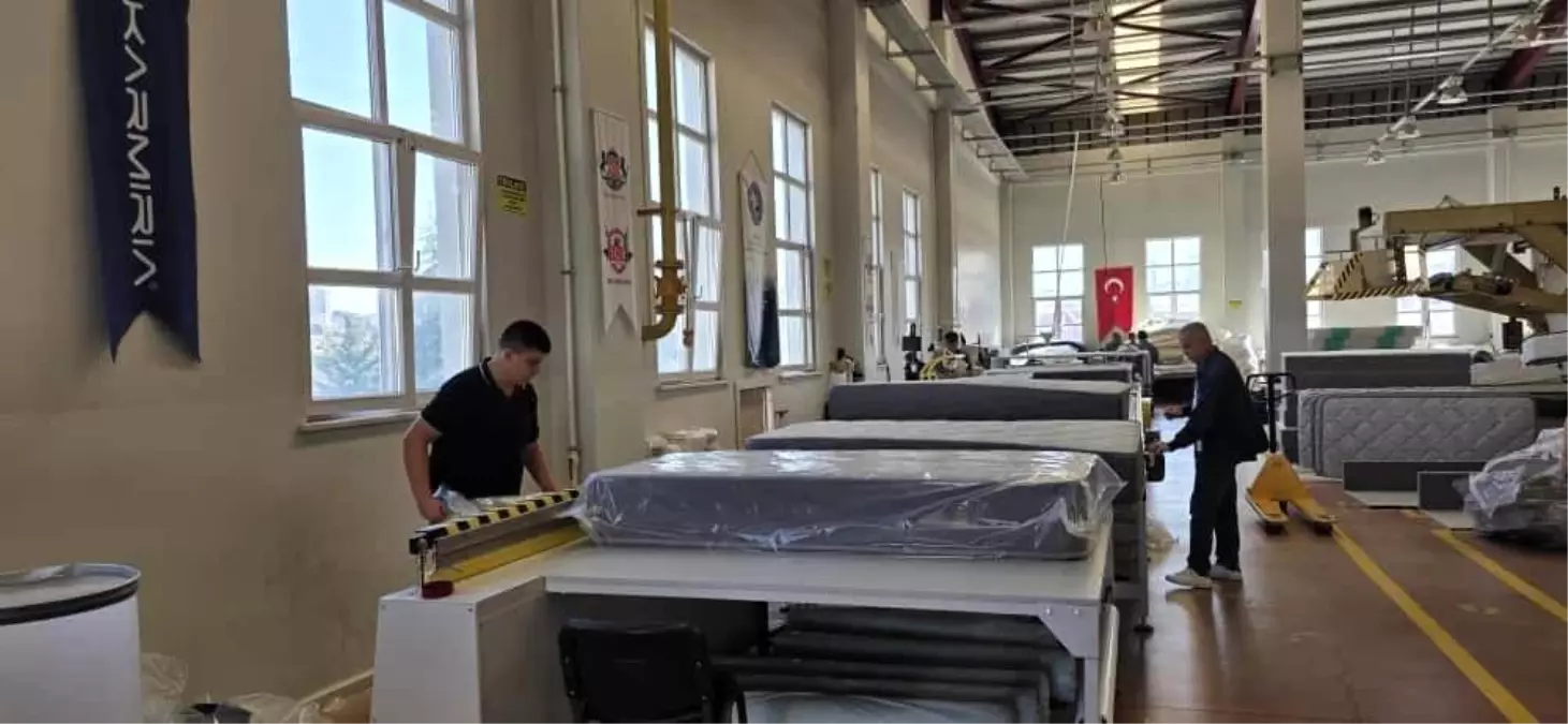 Mesleki Eğitimde Örnek Proje: Yatak Üretim Hattı