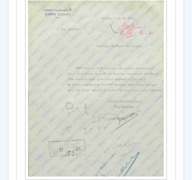 Ruslar bile peşindeydi: Musul Petrolü Erzurum'dan mı doğuyor?