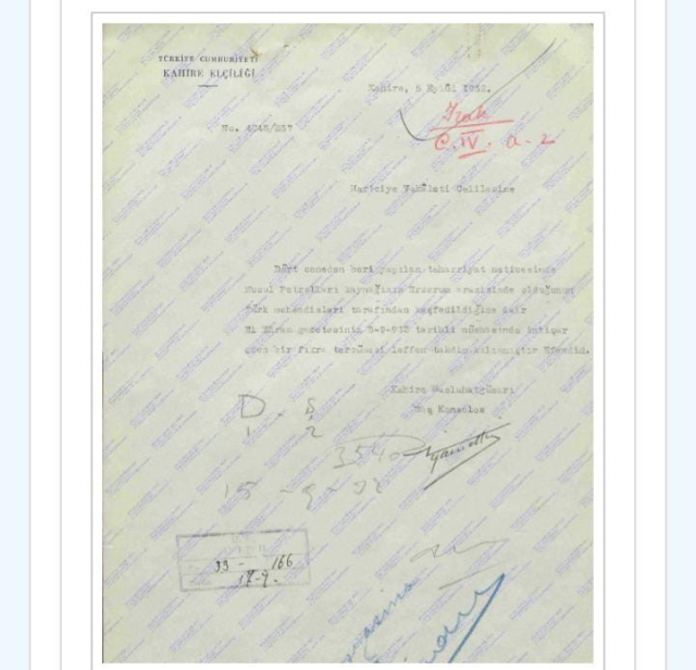 Ruslar bile peşindeydi: Musul Petrolü Erzurum'dan mı doğuyor?