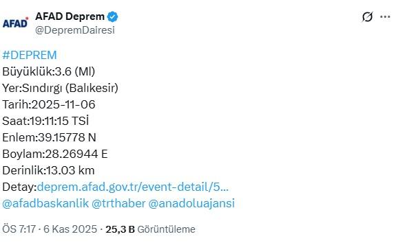 Sındırgı 'afet bölgesi' ilan edildi Sındırgı 'afet bölgesi' ilan edildi