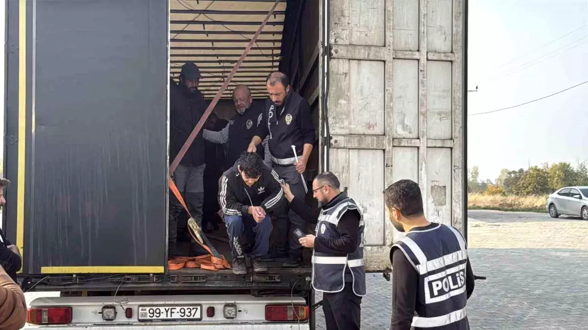 Tokat\'ta 11 Kaçak Göçmen Yakalandı
