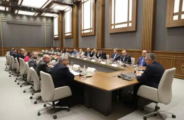 Türkiye Basın Federasyonu, medyanın sorunlarını Burhanettin Duran'a aktardı Türkiye Basın Federasyonu, medyanın sorunlarını Burhanettin Duran'a aktardı