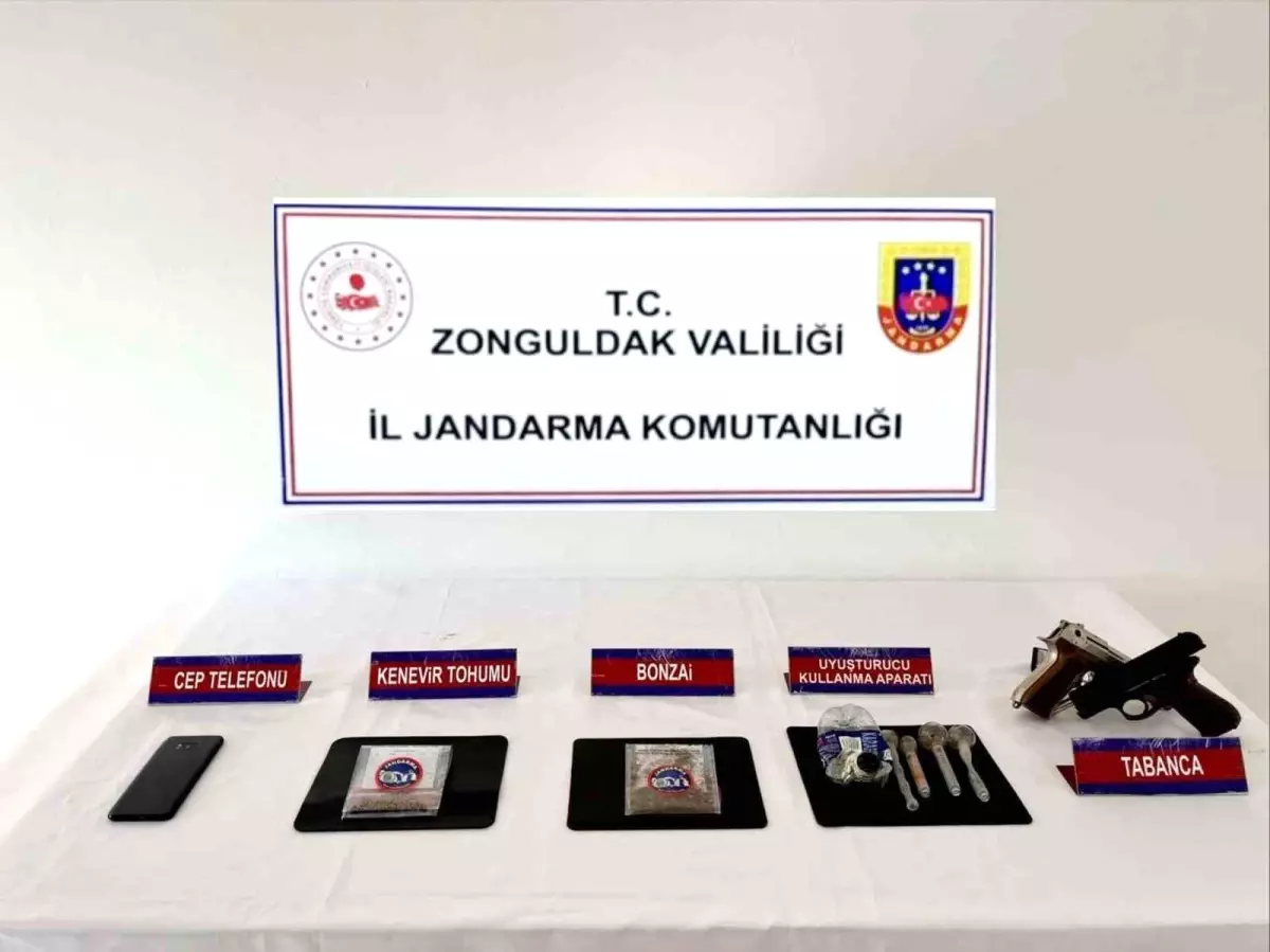 Zonguldak\'ta Narkotik Operasyonu: 3 Gözaltı