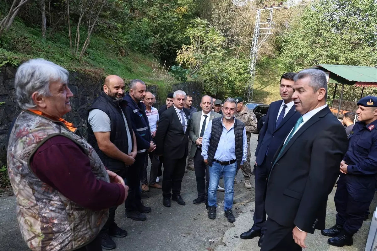 Artvin Valisi Ergün, Arhavi\'de ziyaret ve incelemelerde bulundu
