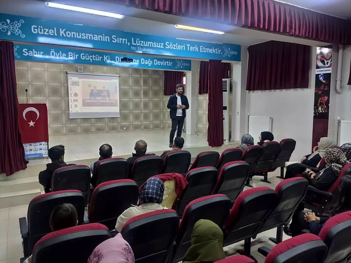 Batman\'da Teknoloji Bağımlılığı Eğitimi