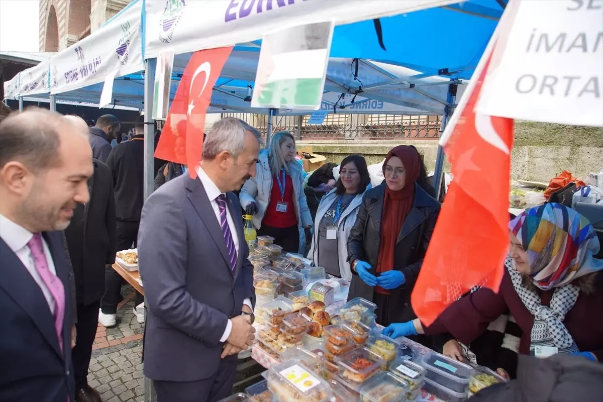Edirne\'den Gazze\'ye Yardım Kermesi