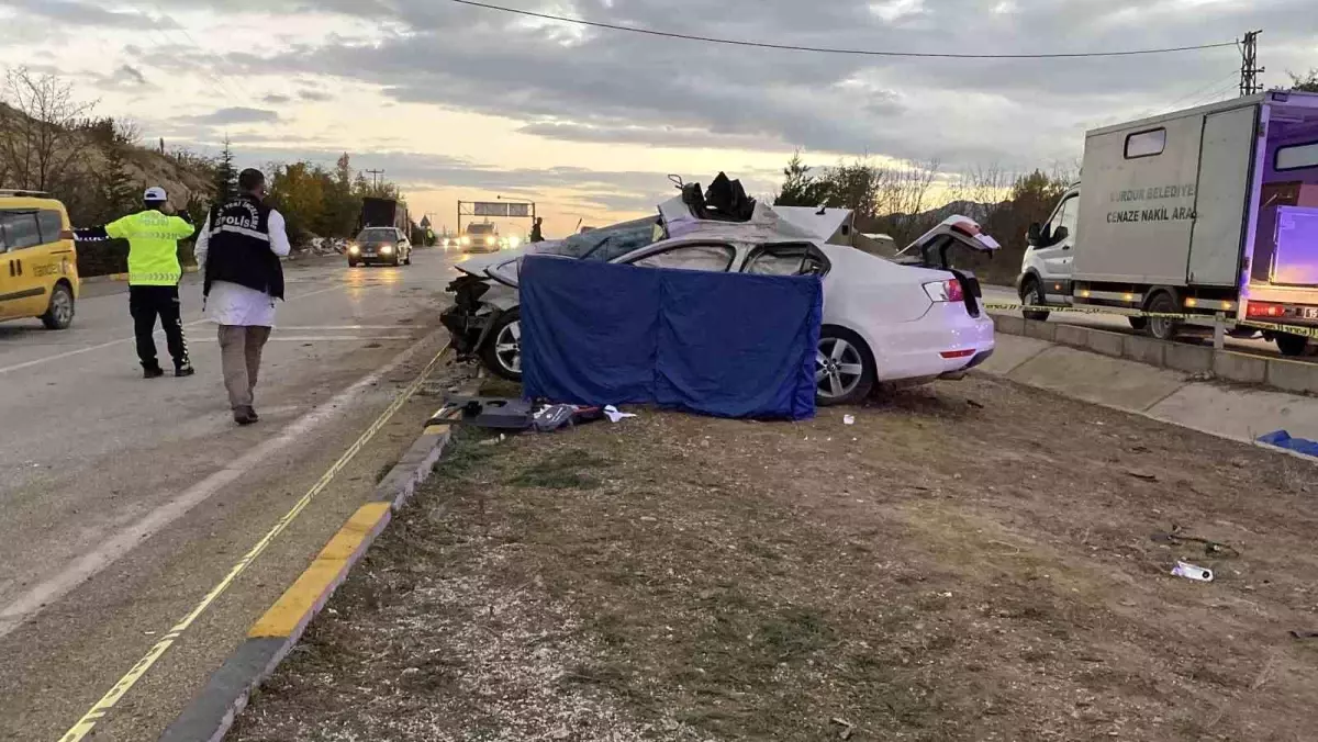 Burdur\'da TIR Kazası: 1 Ölü