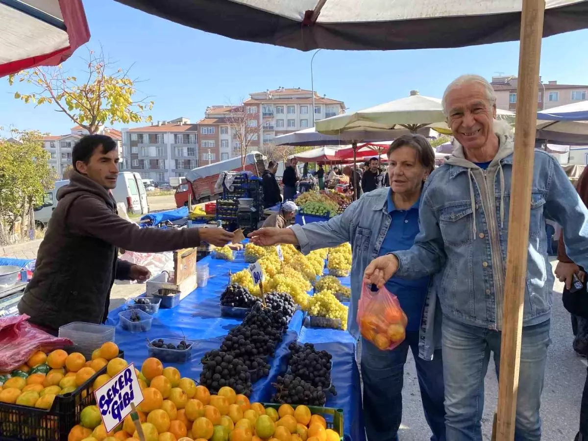 Eskişehir\'de Mandalina Fiyatları Düştü