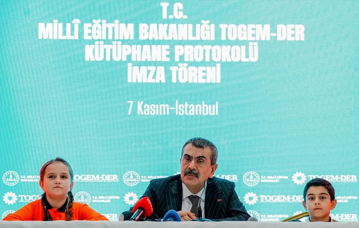 MEB ve TOGEMDER Arasında Kütüphane Protokolü İmzalandı