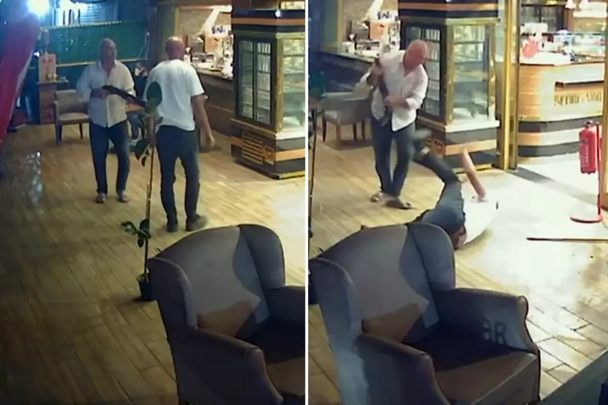 Önce pompalı tüfekle vurdu, sonra dipçikle dakikalarca dövdü! Dehşet anları kamerada