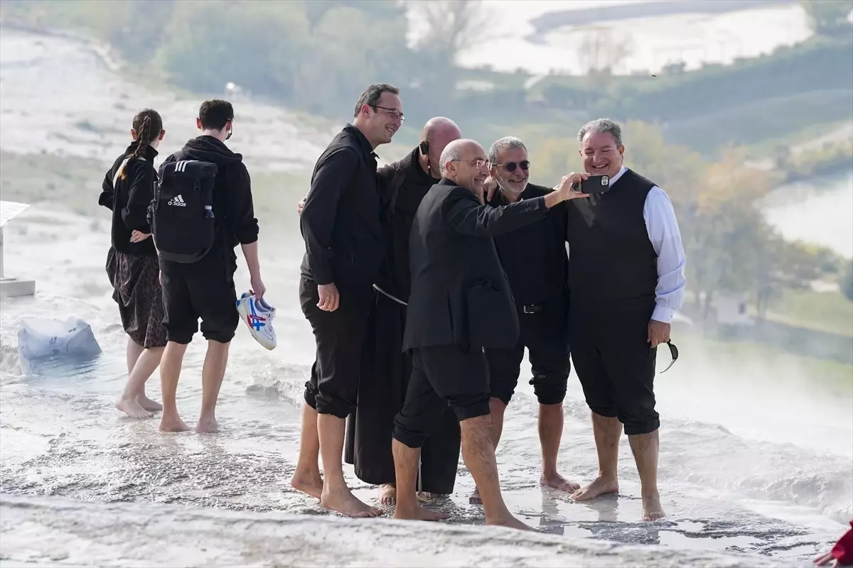 Papa 14. Leo\'nun Türkiye Ziyareti Öncesi Heyet Denizli\'de