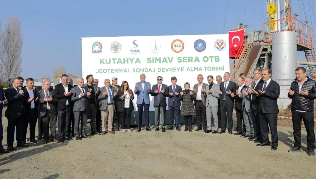 Kütahya\'nın Simav İlçesinde Yeni Jeotermal Sondaj Çalışması Başlatıldı