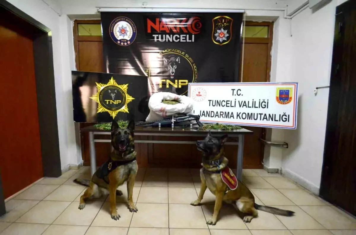 Tunceli\'de Uyuşturucu Operasyonu: 23 Kilo Esrar Ele Geçirildi