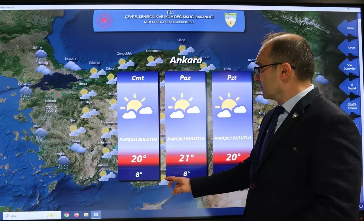 Hafta Sonu Yağış Yok