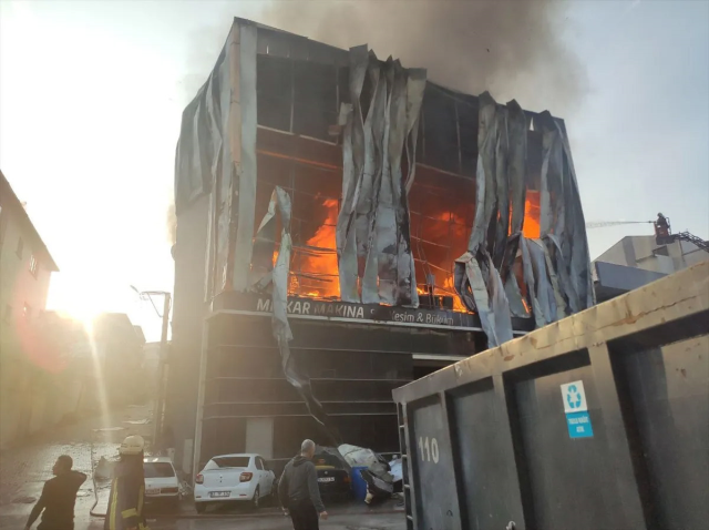 6 kişinin öldüğü yangında tüyler ürperten görüntü: Alevlerin arasından çıkıp geldi