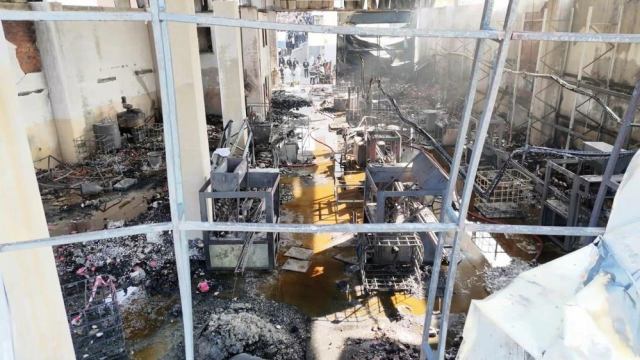 6 kişiye mezar olan parfüm fabrikasının içi görüntülendi