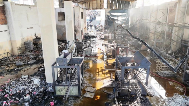 6 kişiye mezar olan parfüm fabrikasının içi görüntülendi