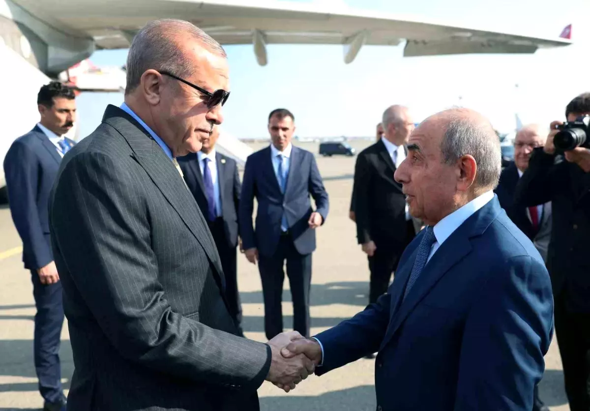 Erdoğan Bakü\'de Zafer Günü Kutlamalarında