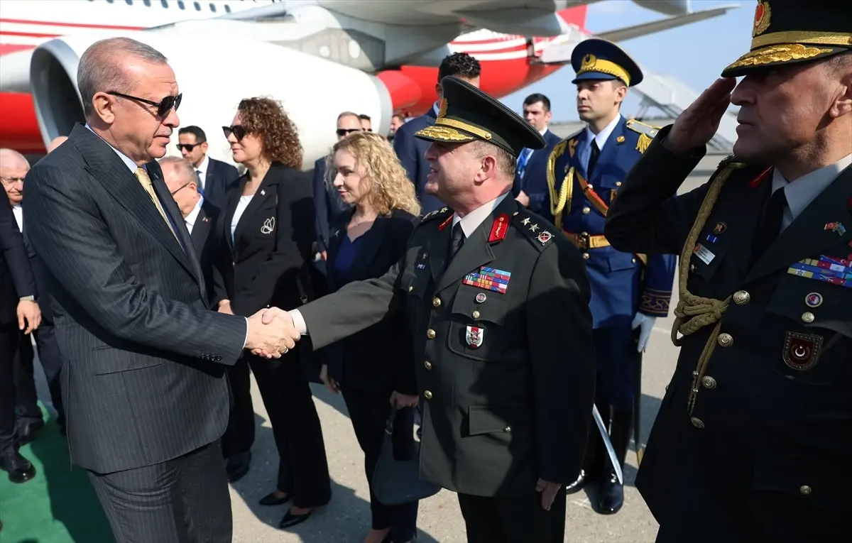 Cumhurbaşkanı Erdoğan, Azerbaycan\'ın başkenti Bakü\'ye geldi