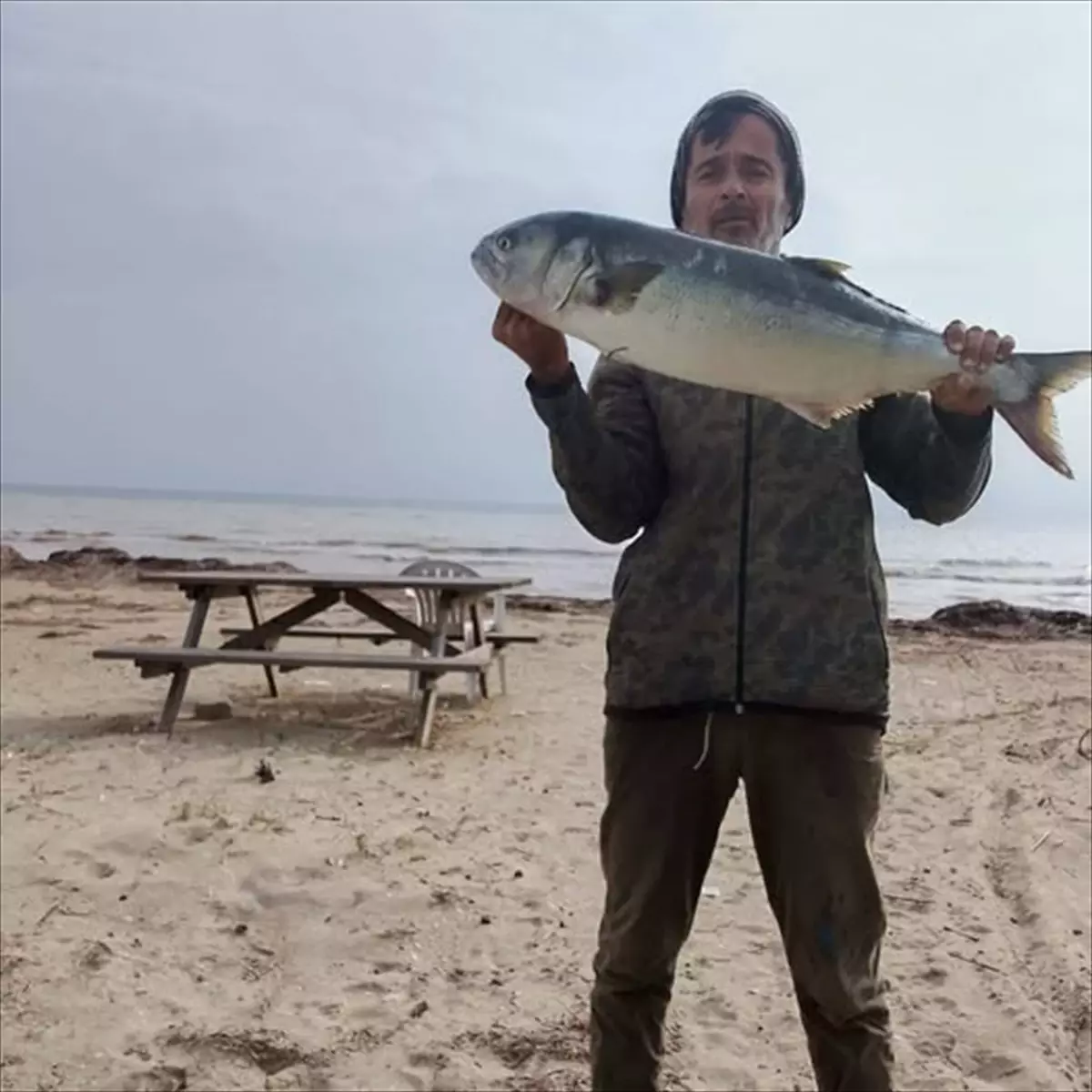 Gelibolu\'da Amatör Balıkçı 5 Kilogram Kofana Yakaladı