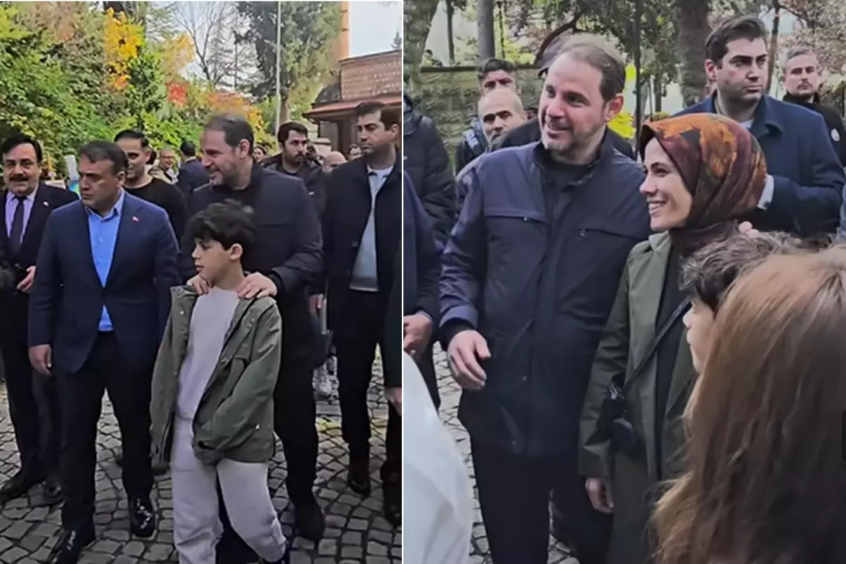 Gözlerden uzak yaşayan Berat Albayrak ve Esra Erdoğan\'dan sürpriz ziyaret
