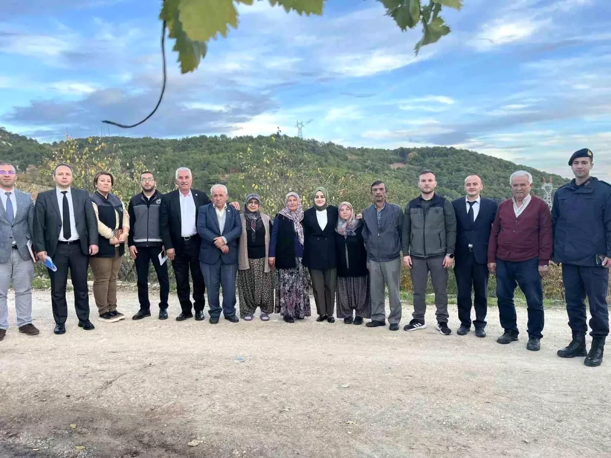 Kaymakam Kılıç, Köylülerle Buluştu