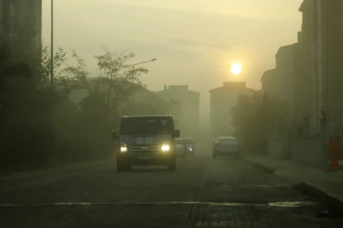 Keşan\'da Sabah Sisi