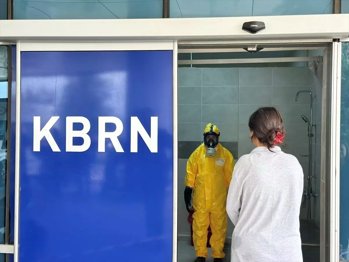 KBRN Tatbikatı Kırklareli Hastanesinde Yapıldı