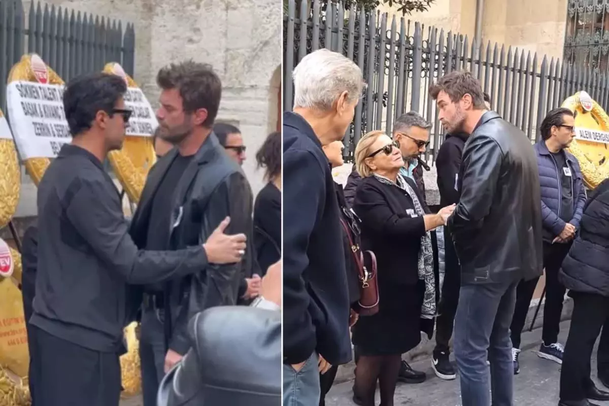 Kıvanç Tatlıtuğ, yakın arkadaşı Kıvanç Kasabalı\'yı acı gününde yalnız bırakmadı