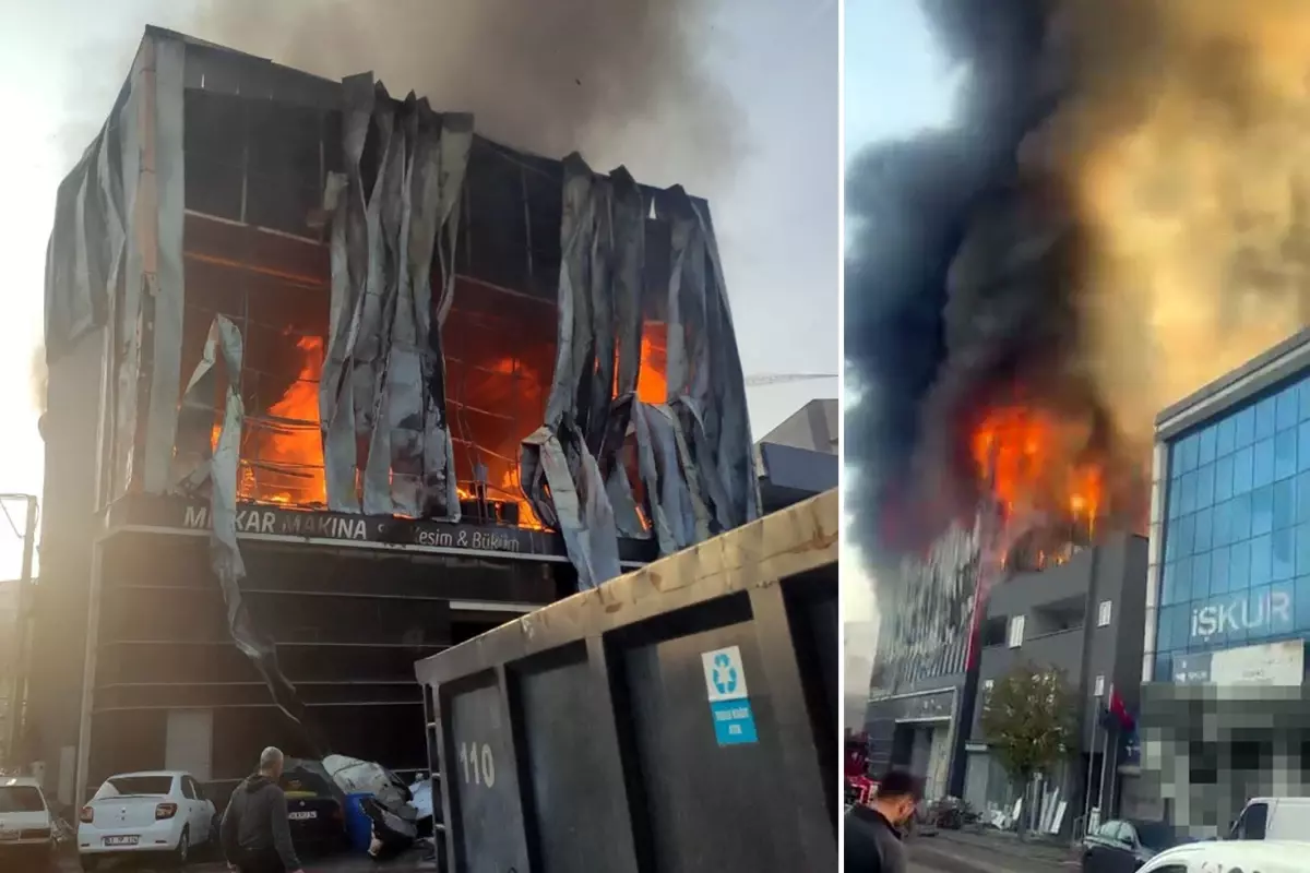 Kocaeli\'nde parfüm deposunda yangın! 6 kişi hayatını kaybetti, soruşturma başlatıldı