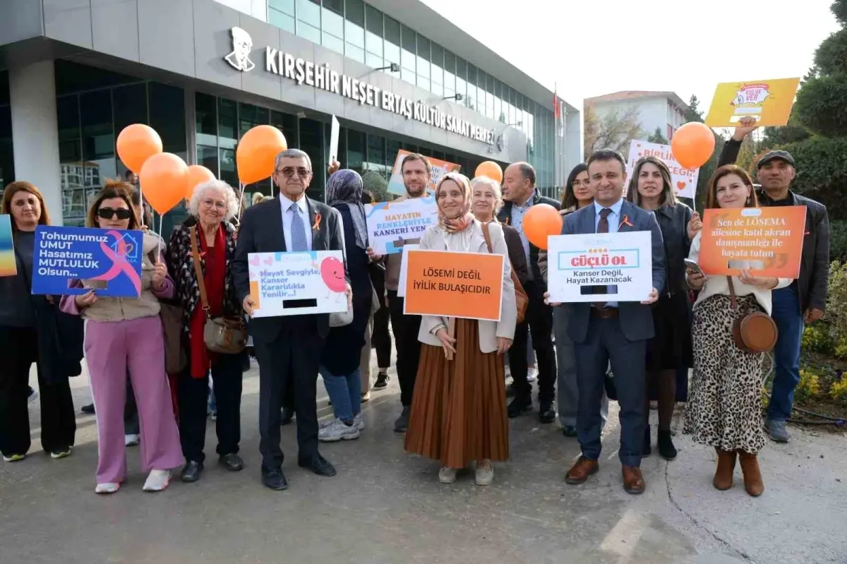 Kırşehir\'de Lösemili Çocuklar Haftası Etkinliği