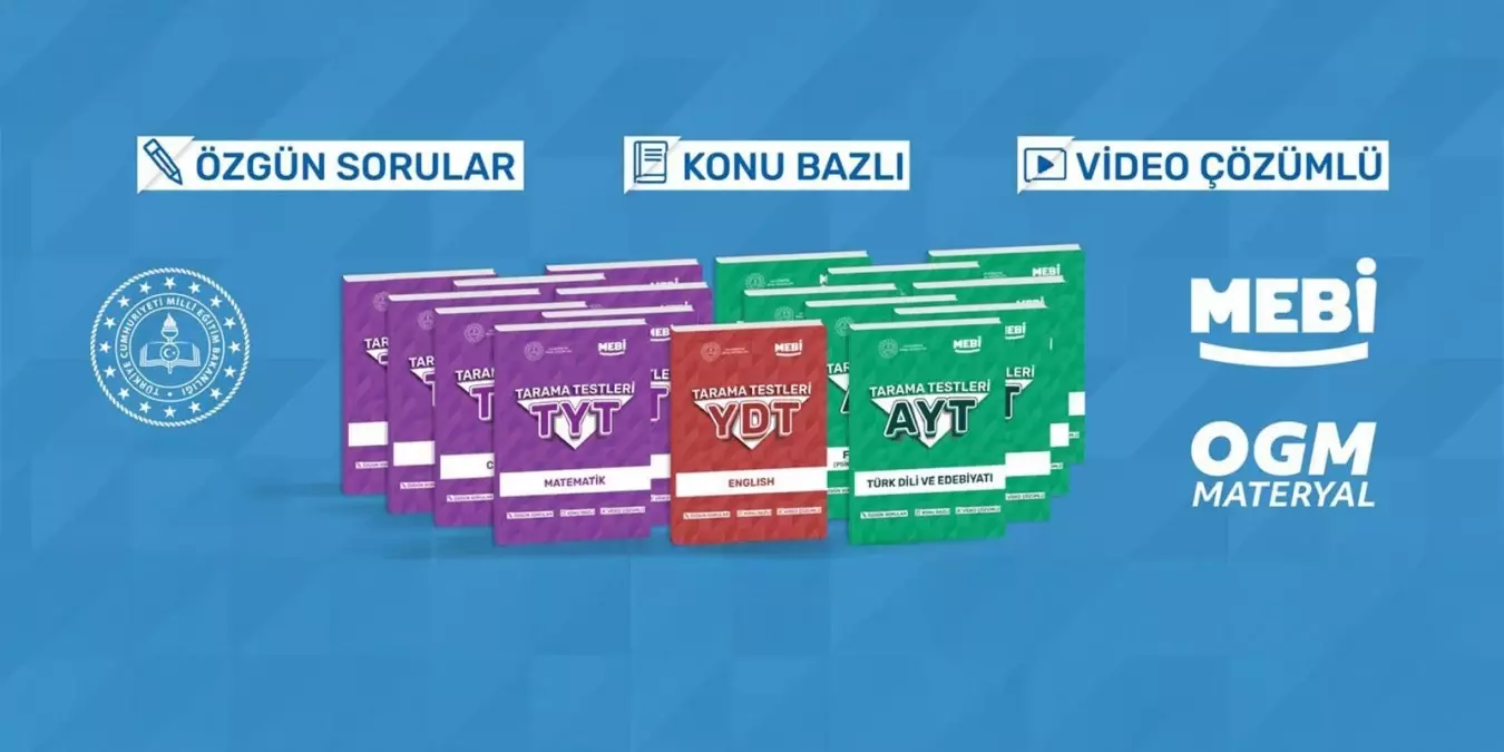 MEB Öğrencilere YKS İçin Tarama Testleri Sunuyor