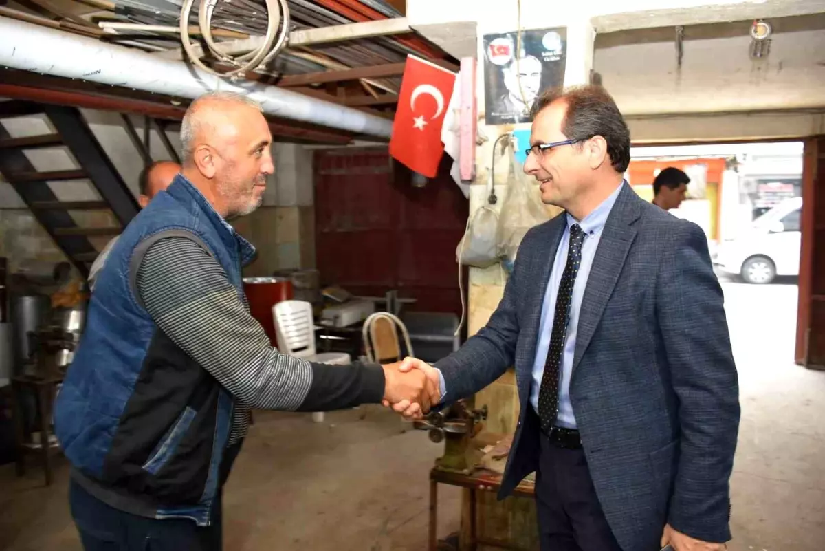 Kaymakam Güldoğan, Sanayi Esnafını Ziyaret Etti