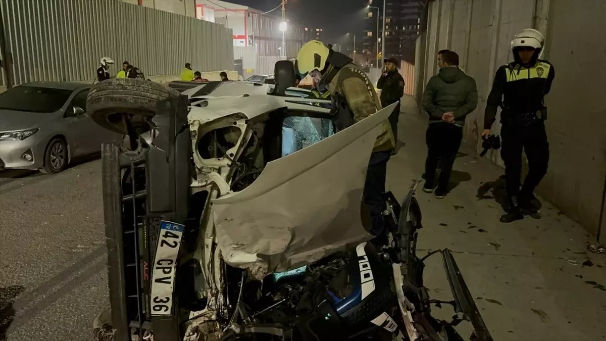 Sarıyer'de Kaza Sonucu 2 Kişi Yaralandı.