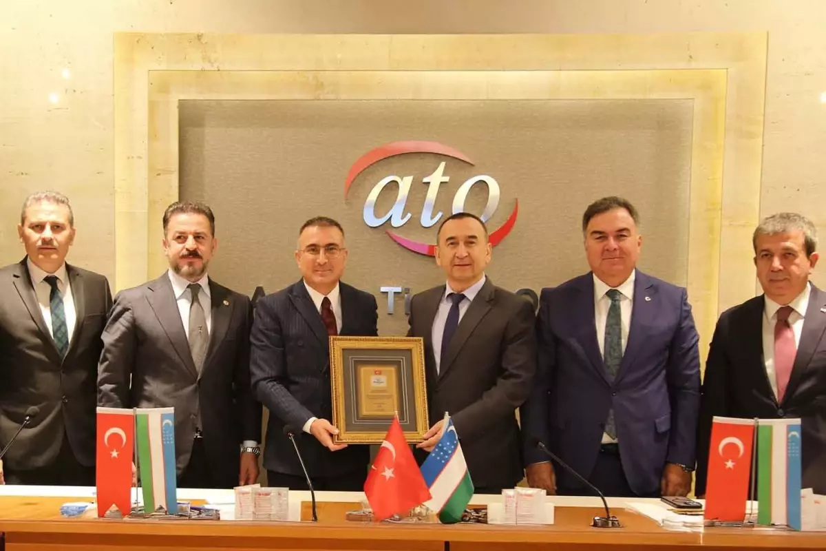 Türkiye ve Özbekistan ekonomik işbirliği imkanları Ankara\'da ele alındı