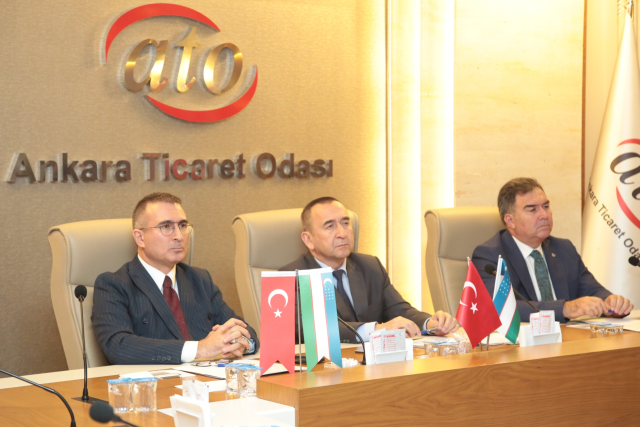 Türkiye ve Özbekistan ekonomik işbirliği imkanları Ankara'da ele alındı