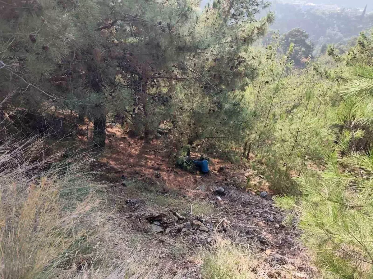 Hatay\'da Motosiklet Uçurumdan Yuvarlandı