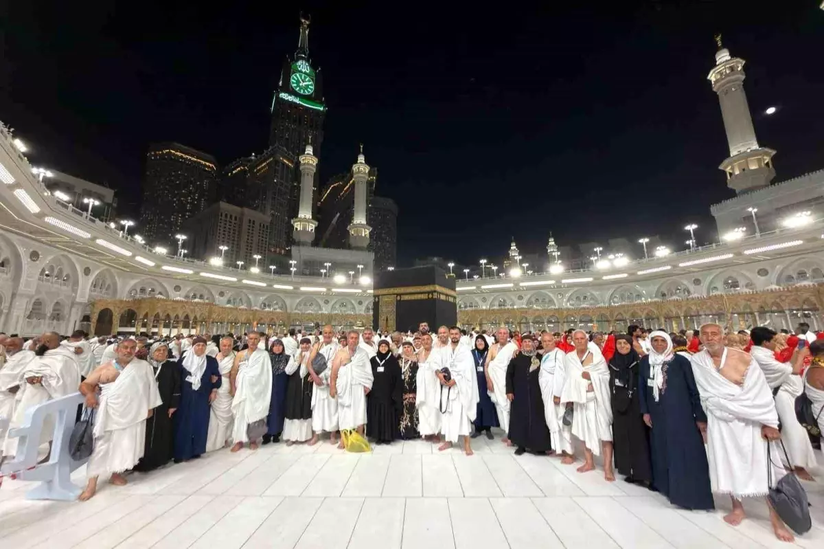 Gaziantep\'te 41 Yıllık Çiftler Umre Ziyaretini Tamamladı