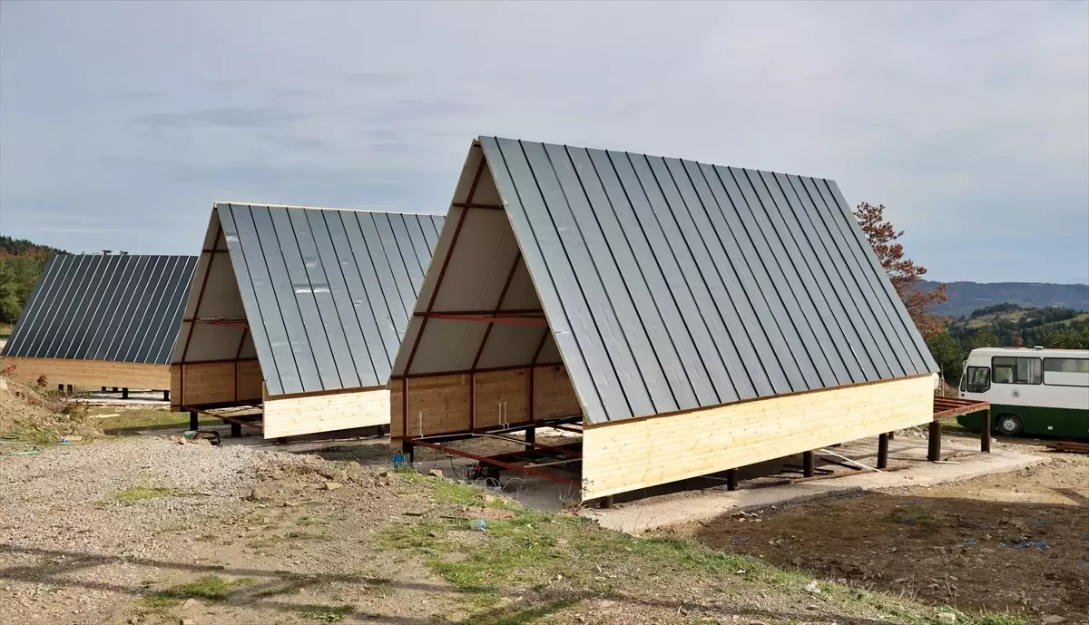 Alaçam Belediyesi\'nden Bungalov Projesi