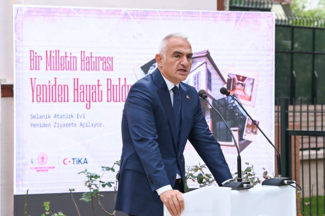 Atatürk'ün Selanik'teki evi yeniden ziyarete açıldı