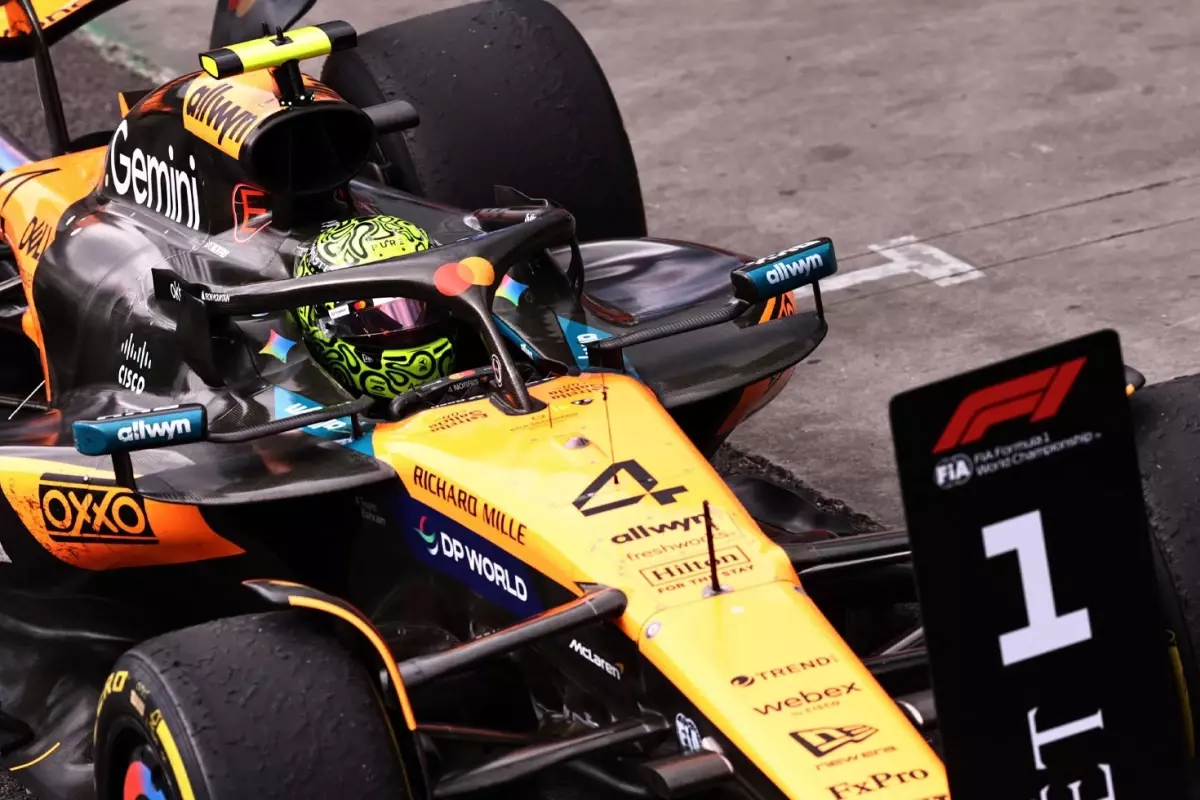 Formula 1 Brezilya Grand Prix\'ini Lando Norris kazandı