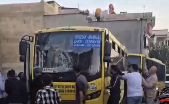 Gaziantep'te Halk Otobüsü Şoförüne Saldırı!