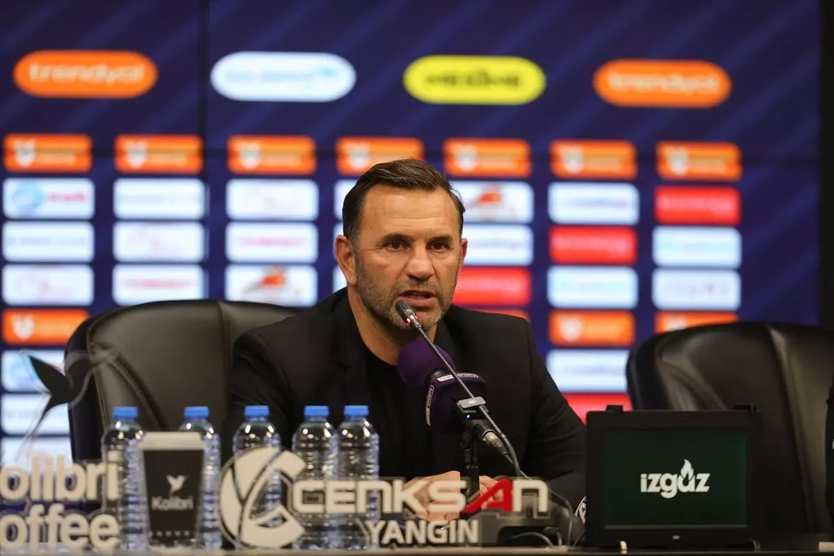 Galatasaray Teknik Direktörü Okan Buruk\'tan Açıklamalar